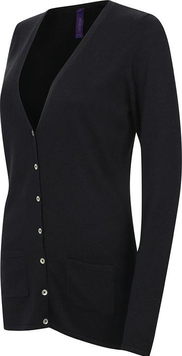 Produktbild Henbury Strickjacke Mit Vausschnitt (S)
