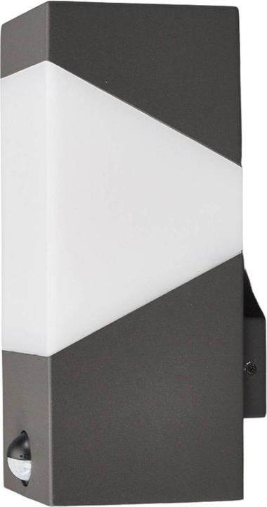 Actual product image Lucande Outdoor wall lamp Kiran with motion detector (790 lm, E27, IP44)