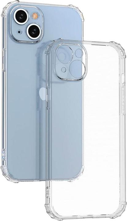 Actual product image Cover-Discount iPhone 15 Plus - Drop Protection Silicone Case transparent (Apple iPhone 15 Plus)