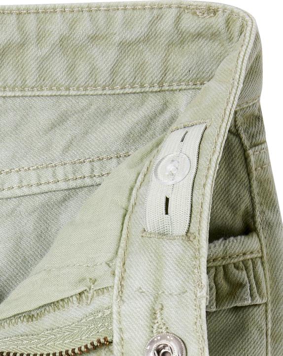 Actual product image Vertbaudet Straight girls' trousers, SLIM waist size (128)