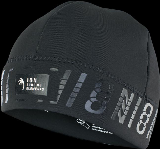 ION Water Beanie Neo Logo unisex - black (L)