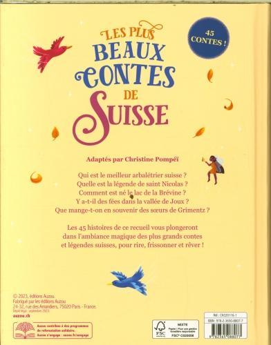 Image du produit Les plus beaux contes de Suisse (Français, Pompéï Christine, 2023)