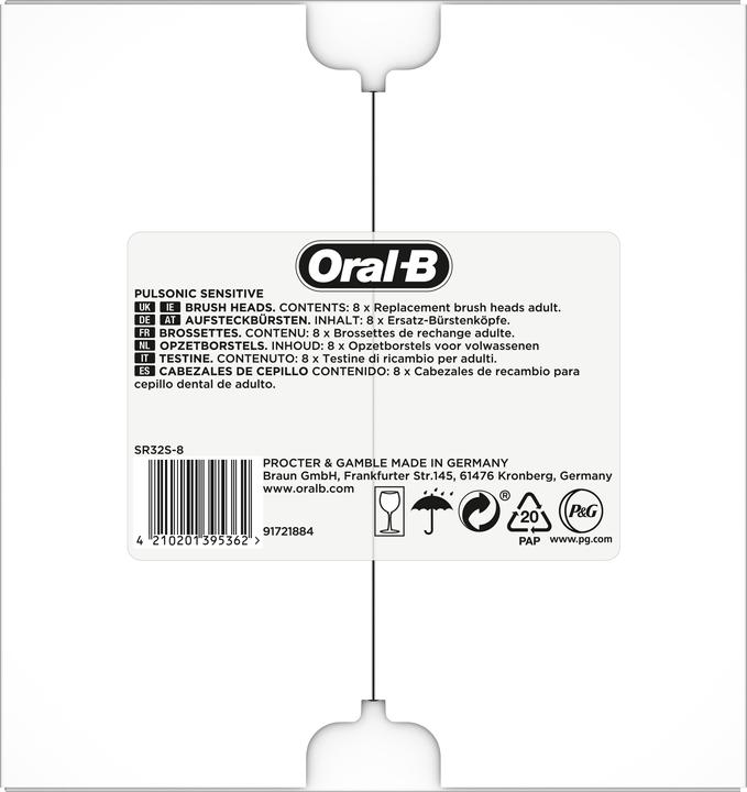 Actual product image Oral-B Pulsonic Sensitive (8 x)