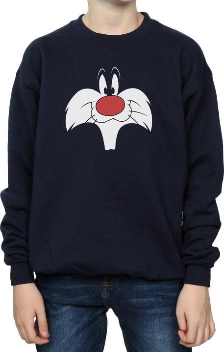 Immagine prodotto Looney Tunes Sylvester Big Face Felpa Ragazzi (152, 158)