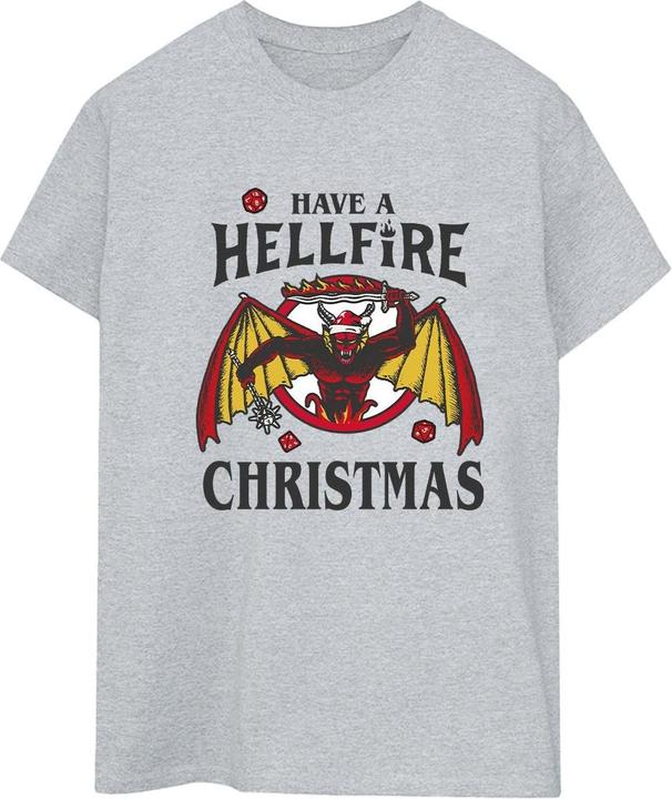 Produktbild Netflix Stranger Things Hellfire Christmas TShirt (XL)
