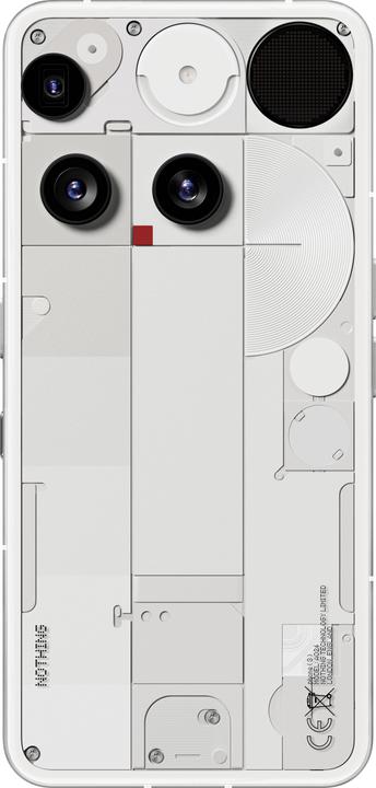 Image du produit Nothing Nothing Phone (3) (512 Go, Blanc, 6.67", Double SIM, 50 Mpx, 5G)