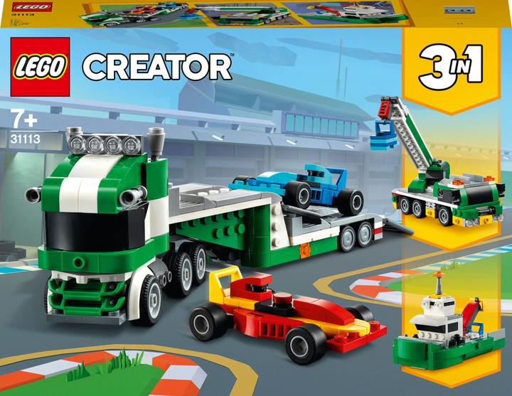Image du produit LEGO Transporteur de voitures de course (31113, LEGO Creator 3-in-1)