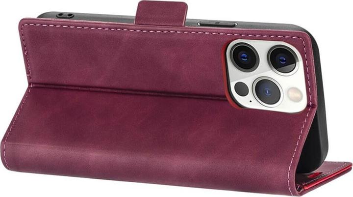 Actual product image N.Bekus iPhone 15 Pro Max - Flip Case Cover wine red (Apple iPhone 15 Pro Max)