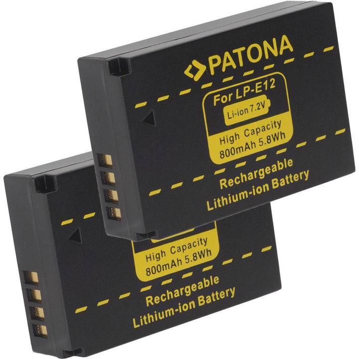 Actual product image Patona Lp-E12 (Camera battery)