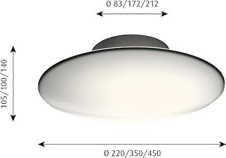 Produktbild Louis Poulsen Aj Eklipta Led Wand-/Deckenleuchte (1770 lm)