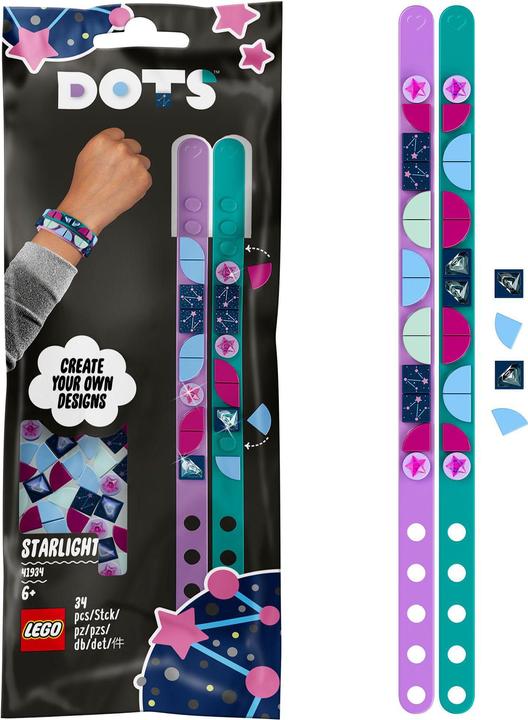 Actual product image LEGO Star friendship bracelets (41934, LEGO Dots)