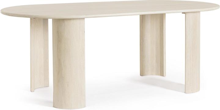 Immagine prodotto Bizzotto Tavolo Orlando natura ovale (210 x 100 x 76 cm)