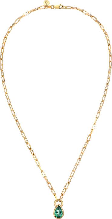 Produktbild Elli Edelsteinkette, Tropfen (925er Sterling Silber, Quarz, 45 cm)