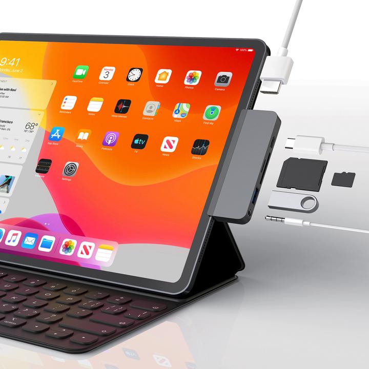 Produktbild Hyperdrive 6-in-1 (USB-C, 6 Ports)