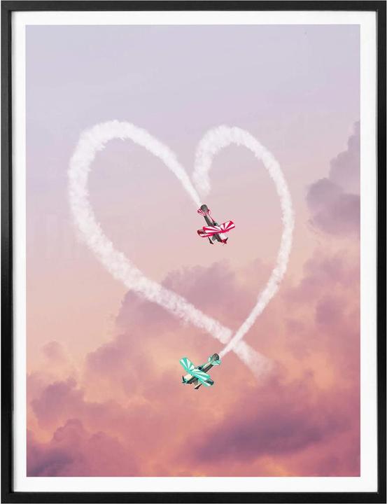 Produktbild Trenddeko Love is in the air (60 x 80 cm)