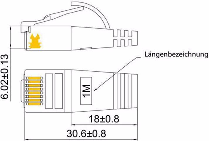 Image du produit Wirewin Câble de réseau (STP, CAT6, 10 m)