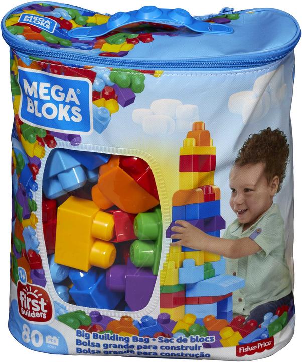 Mega Bloks Bausteinebeutel bunt (80 Teile)