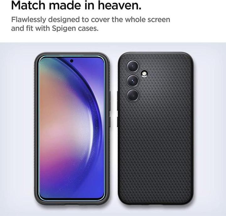 Actual product image Spigen ALM Glas.Tr Sam A54 5G A546 2szt. szkło hartowane AGL05966 (1 Piece, Samsung Galaxy A54 5G)