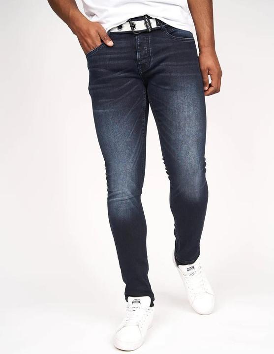 Actual product image Crosshatch Mens Barbeck Slim Jeans (40)