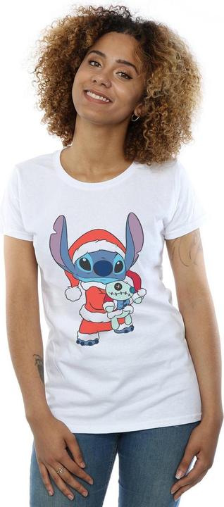 Immagine prodotto Disney Lilo And Stitch Stitch Christmas Maglietta Donna (M)