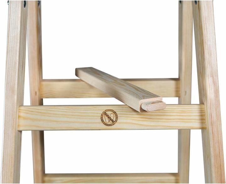 Actual product image AW Tools Wooden ladder (Stepladder, 52 cm)
