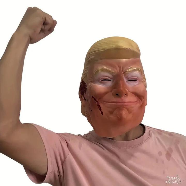 Produktbild Fasnacht Donald Trump Schusswunde am Ohr