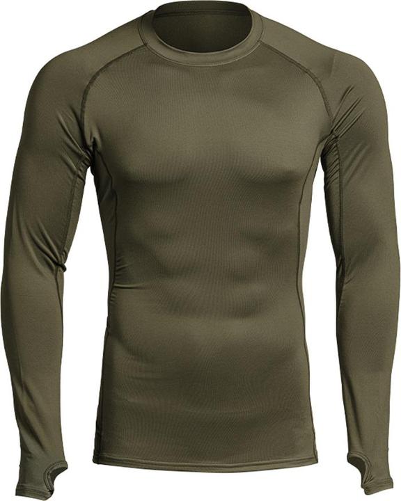 A10 Equipment Langarm Shirt THERMO PERFORMER -10°C/-20°C, olive