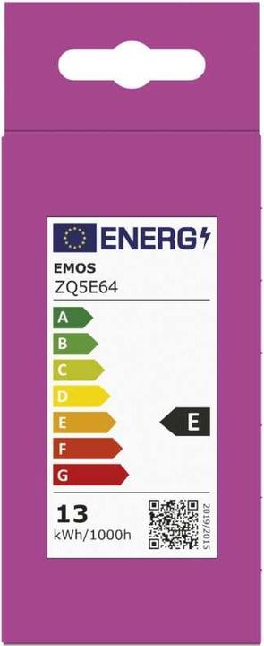 Etichetta energetica Emos Classico (E27, 13 W, 1521 lm, 1 x, E)