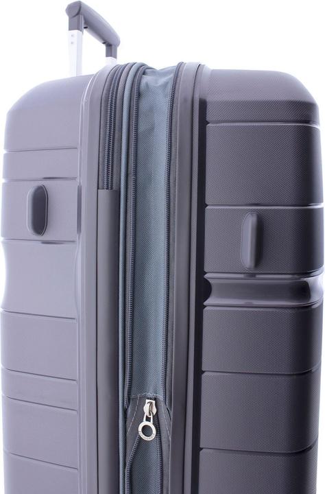 Actual product image Wüsthof 3800 4-wheel trolley 77 cm with expansion fold (105 l, XL (from 140l))