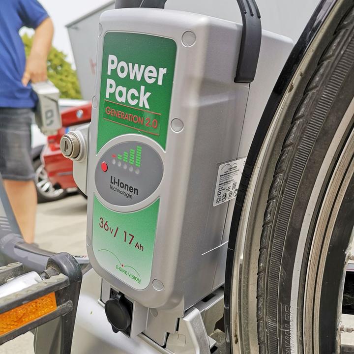 Produktbild E-Bike-Vision Rahmenakku für KTM Severo 8-RT (612 Wh, E-Bike Akku)