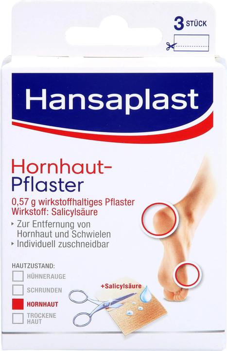 Produktbild Hansaplast Hornhaut-Pflaster, 3 St. Pflaster (3 x)