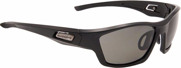 Produktbild Swiss Eye Trail Polarized Radbrille (Black Matt, Schicht FM, Black Matt, Schicht FM)
