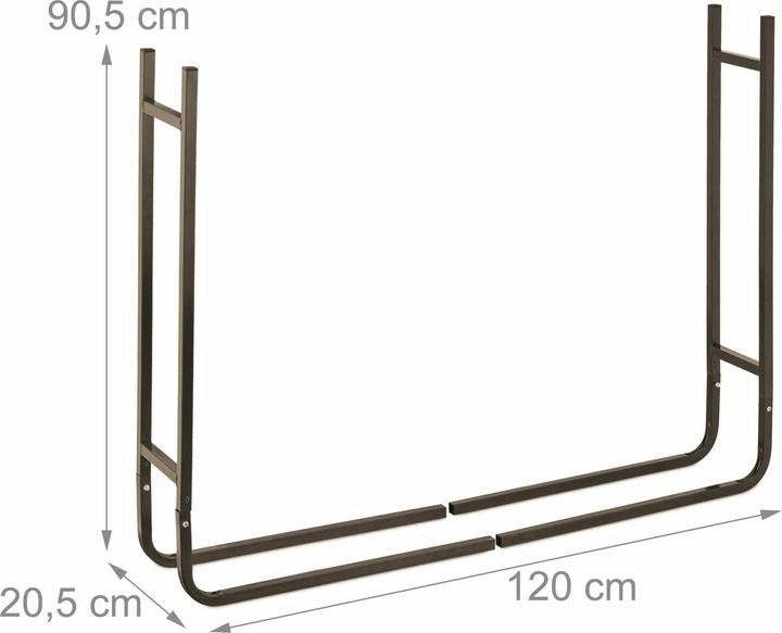 Image du produit Relaxdays Étagère murale (30 x 15 x 30 cm)