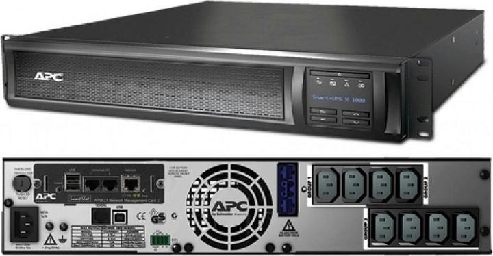 Produktbild APC SMX1500RMI2UNC mit Netzwerkkarte (1500 VA, 1200 W, Line-Interaktiv USV)
