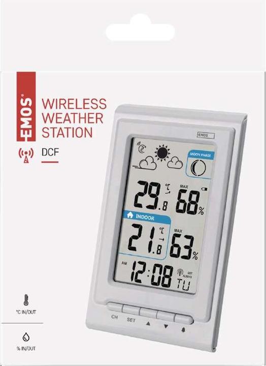 Actual product image Emos Wireless Digital Weather Station E0352