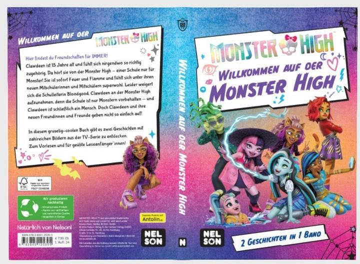 Immagine prodotto Monster High: Willkommen auf der Monster High! (Tedesco, 2024)