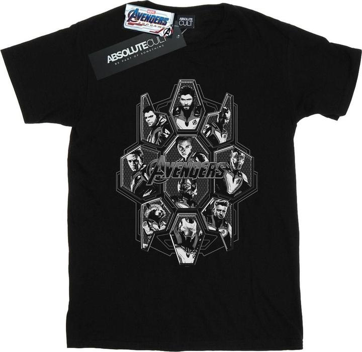 Image du produit - T-shirt AVENGERS ENDGAME HERO SHAPES - Homme (4XL)