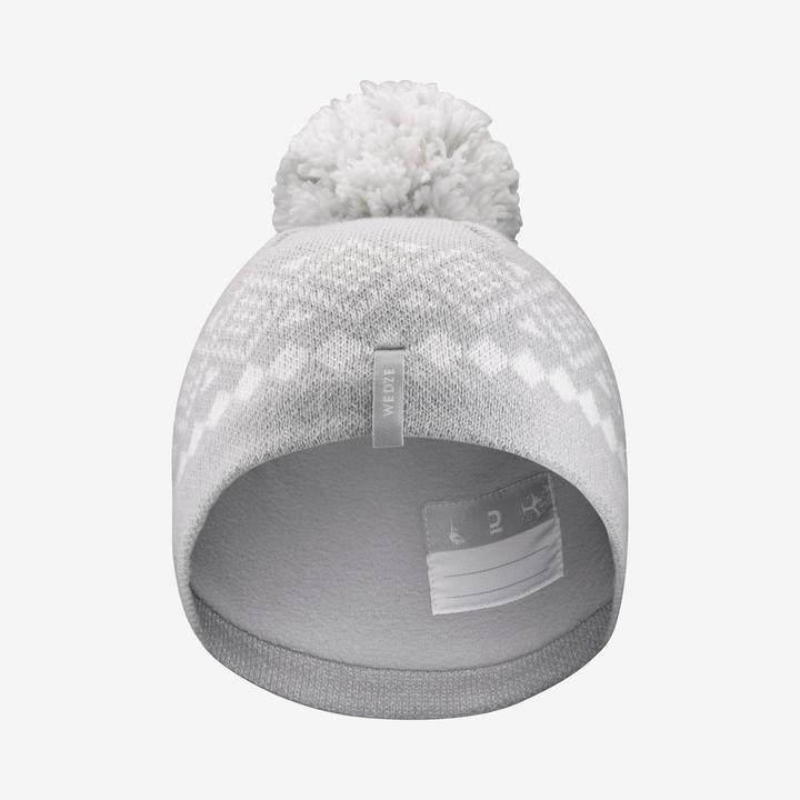Produktbild Wedze Skimütze und Schal Baby - Warm grau (XS)