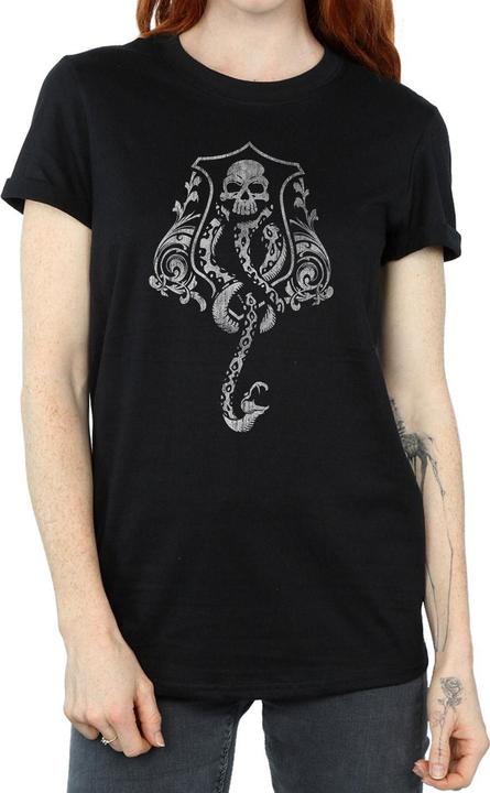 Immagine prodotto Dark Mark Crest Maglietta Ampia Donna (L)