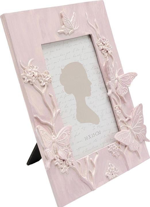 Produktbild Kare Design Bilderrahmen Butterfly Rosa 10x15cm