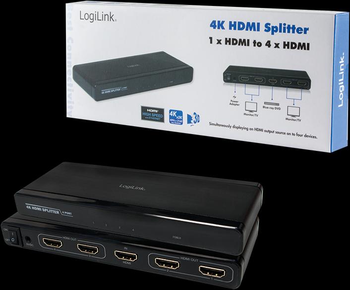 Produktbild LogiLink 4K HDMI (Splitter)