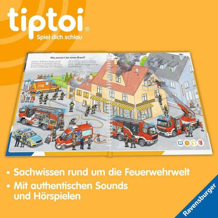 Image du produit tiptoi Bei der Feuerwehr (Allemand, L'évasion de Daniela, Niklas Böwer, 2022)