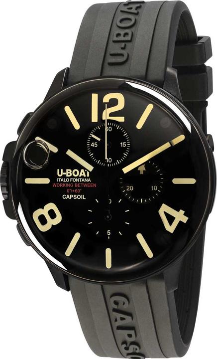 Immagine prodotto U-Boat 8109/D Capsoil Chrono DLC 45mm 10ATM (Cronografo)
