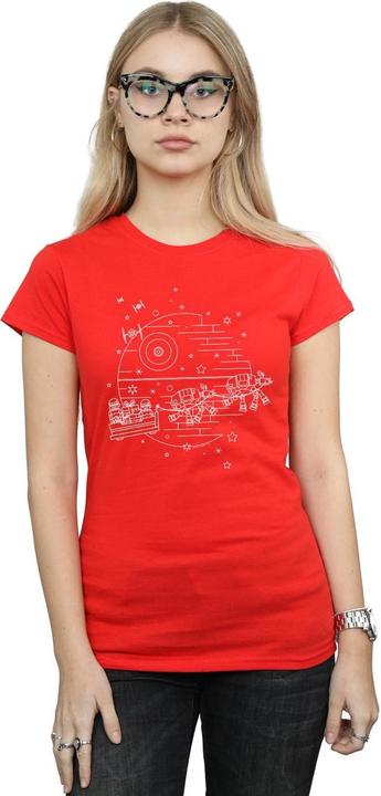 Image du produit Star Wars - T-shirt DEATH STAR SLEIGH - Femme (XL)