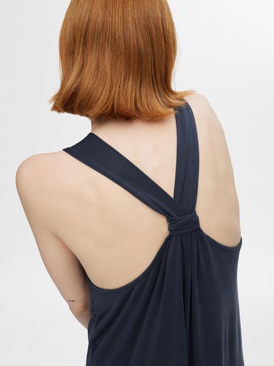 Actual product image Selected Femme Knotted midi dress (L)