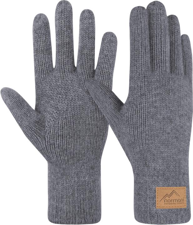 Normani Damen Merino Strick-Fingerhandschuhe „Anula" - 9641
