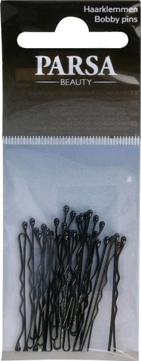 Produktbild Parsa Beauty Parsa Haarklemmen gewellt, schwarz 4.00 cm, 18 Stk. (18 Stk.)