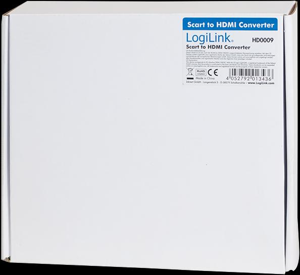 Immagine prodotto LogiLink Da Scart a HDMI (Analogico -> Digitale)