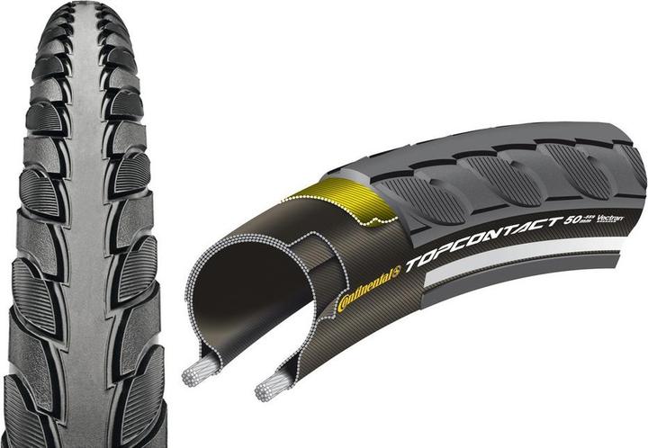 Image du produit Continental Top Contact II (28 x 1.60, 28-622)