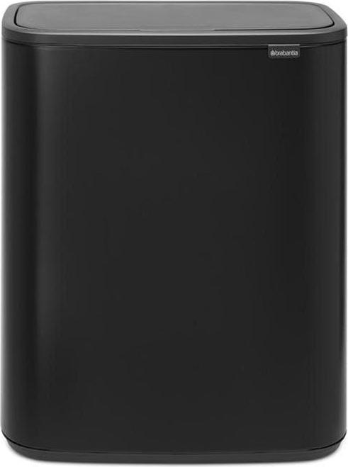 Brabantia Kringloopbak Bo Touch Bin 60 liter, mat zwart (60 l)